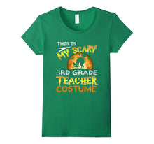 My Scary 3rd Grade Teacher Costume Shirt Cat Moon Halloween