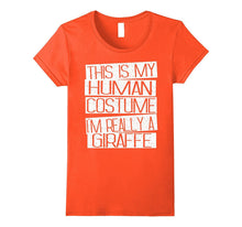 Giraffe Halloween Costume Shirt - Funny Halloween Kids Gift