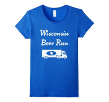 "Wisconsin Beer Run" Awesome Sconnie Booze Drinking T-Shirt