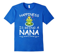 Happiness Is Being a Nana With Frog Funny T-Shirt Gift