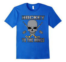 Cool Fun Hockey to the Bones T-Shirt Tees