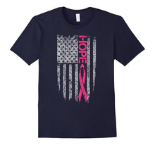 Pink Ribbon October Breast Cancer Awareness Hope T Shirt