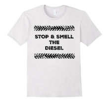Humorous Mechanic Mudding Smell the Diesel T-Shirt