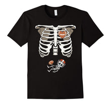 Maternity Skeleton T-Shirt Football Pregnant Shirt