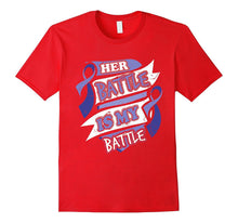 Her Battle Is My Battle Rectal Cancer Awareness T-Shirt