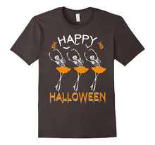 Happy Halloween Ballet Dancing Skeleton Ballerina T-Shirt