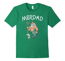 Merdad TShirt Father of a Mermaid Birthday TShirt