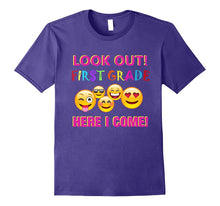 1st Grade Emoji Back to School T-Shirt for Girls & Boys
