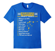 10 Things About Aquarius T-Shirt Aquarius Facts