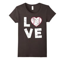 Baseball Softball Love Heart T Shirt for Mom, Dad or Team