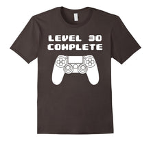 Level 30 Complete 30th Birthday T-Shirt Thirty Years Old Tee