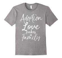 Love Makes a Family Shirt Vintage Christian Adoption Tee