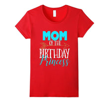 Mom of Birthday Princess Shirt Matching Family Tribe