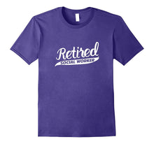 Retired Social Worker Gift for Retiring Social Worker Tee