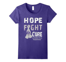 Hope Fight Cure DIABETES Awareness T-Shirt
