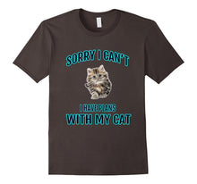 Sorry I Can't I Have Plans With My Cat Cute Cat Gift Shirt