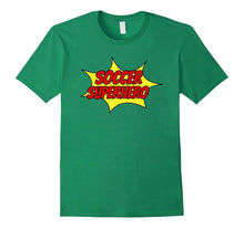 SOCCER SUPERHERO Funny Cool Halloween Costume Sports T-Shirt