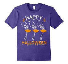 Happy Halloween Ballet Dancing Skeleton Ballerina T-Shirt