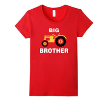 Big Brother Tractor Loving Boys T-Shirt