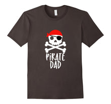 Mens Pirate Dad T-Shirt Skull and Crossbones Tshirt Tee Shirt