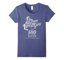 14th Wedding Anniversary T-Shirt Funny for Married in 2003 T