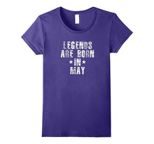 Novelty Legends Are Born in May T-Shirt