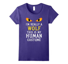 I'm Really a Wolf Halloween Costume Shirt Easy Funny Gift