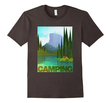 Camping Gear Tent Nature Fire Pit Outdoors T Shirt