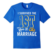 1st Anniversary Shirt I Survived the 1st Year of Marriage