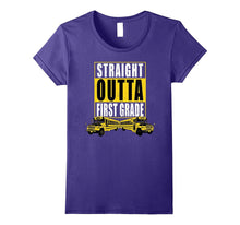 First Grade T-Shirt Straight Outta First Grade Tee Shirt