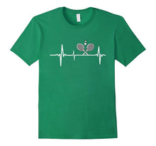 Tennis Heartbeat Tee Shirts - Tennis Shirts