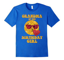 Grandma of the Birthday Girl TShirt Emoji Heart Kiss