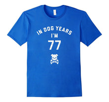 11th Birthday Gift Shirt - In Dog Years I'm 77