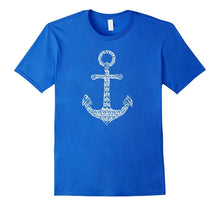 Anchor T-Shirt, Shirt With Nautical Theme for Beach Ocean