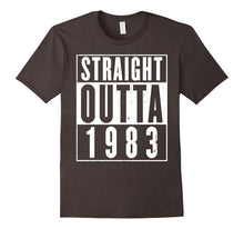Straight Outta 1983 T-Shirt - Funny 34th Birthday Gift