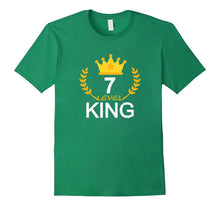 Funny 7th Birthday 2000 Gifts T-Shirt Boys King Vintage Tee
