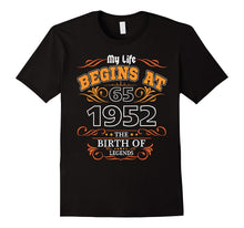 Happy 1952 My 65 Th Birthday Gift Ideas T Shirt