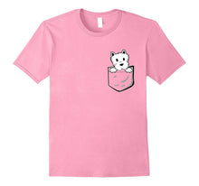 Adorable Little Westie in the Pocket T-Shirt