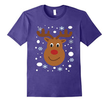 CHRISTMAS REINDEER-SNOW-SNOWFLAKES- Costume T Shirt