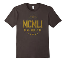 1951 Veni Vidi Vici T-Shirt 66 Yrs Old Bday 66th Birthday