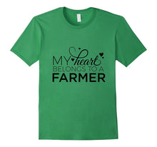Farmer Wife Shirt- Heart Belongs to a Farmer, Farmer Gift