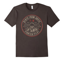 Retro F-16 Air Force Death From Above Fighter Pilot T Shirt