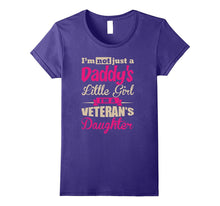 Daddy's Little Girl I'm a Veteran's Daughter - Tshirt