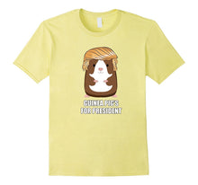 Funny Guinea Pigs for President T-Shirt Fun Picture
