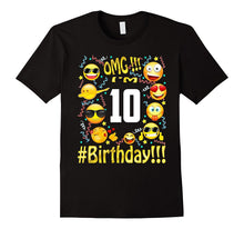 Funny 10 Years Old 10th Birthday Emoji Shirt Gifts 2007 Cute