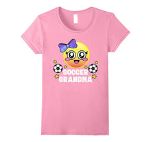Cute Soccer Grandma Game Ball Kawaii Girl Emoji T Shirt
