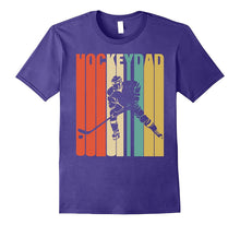 Classic Vintage Retro Hockey Dad Funny Tshirt for Men