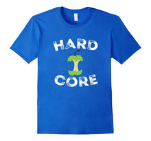 Hardcore Apple Core T-Shirt - Funny Fruit Pun Vegan Cool Tee