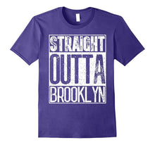 Straight Outta Brooklyn T-Shirt Cool Mens or Women Gift Tee