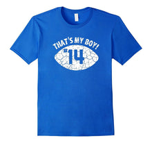 That's My Boy #14 T-Shirt - Distressed Football Mom Tee